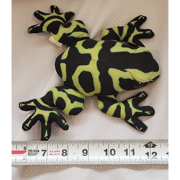 Vintage 1990 Weighted Determind Productions Dart Frog Plush - Picture 8 of 10